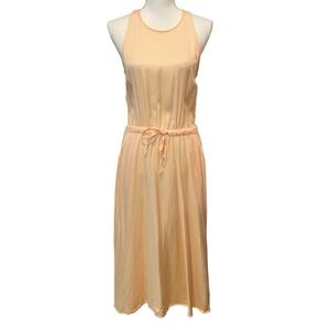 Lou & Grey Lightweight Peach Summer Cut Out Summer Dress.  Size S